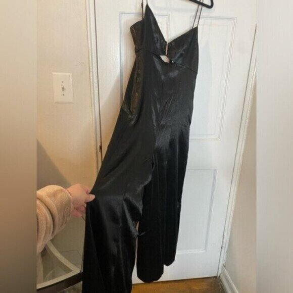 NWOT Free People Abbie Black Jumpsuit Size 0. Size 2. - Picture 9 of 11